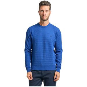 Harmont & Blaine, Heren, Truien, Blauw, Maat: 3XL