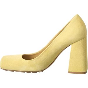 Bottega Veneta, Dames, Schoenen, Geel, Maat: 39 1/2 EU Suède,