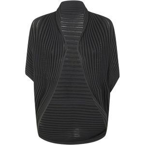 Issey Miyake, Dames, Truien, Zwart, Maat: M Katoen,