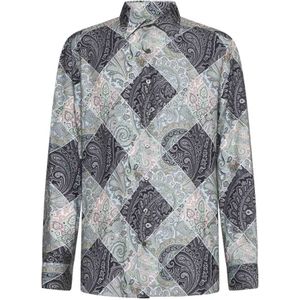 Etro, Heren, Overhemden, Veelkleurig, Maat: L Viscose,