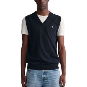 Gant, Heren, Truien, Blauw, Maat: M