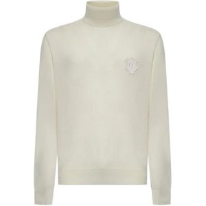 Dolce & Gabbana, Heren, Truien, Beige, Maat: XL Kasjmier,