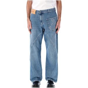 JW Anderson, Heren, Jeans, Blauw, Maat: W30 Denim,