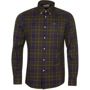 Barbour, Heren, Overhemden, Veelkleurig, Maat: L Leer,