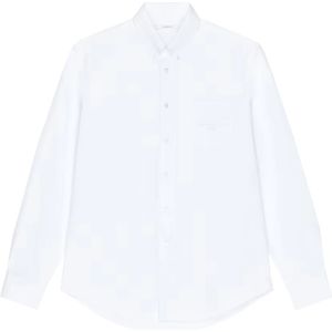 Givenchy, Heren, Overhemden, Wit, Maat: 2XL Katoen,