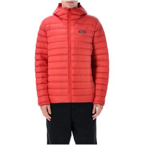 Patagonia, Heren, Jassen, Rood, Maat: M Nylon,