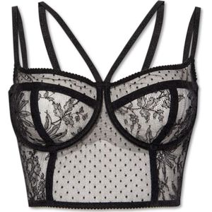 Dolce & Gabbana, Dames, Ondergoed, Zwart, Maat: S