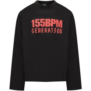 44 Label Group, Heren, Sweatshirts & Hoodies, Zwart, Maat: XL Katoen,