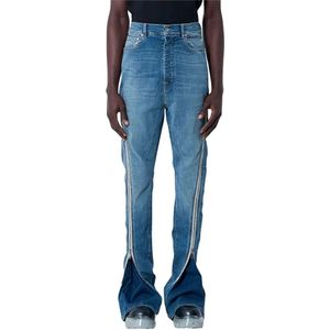 Rick Owens, Heren, Jeans, Blauw, Maat: W28 Denim,