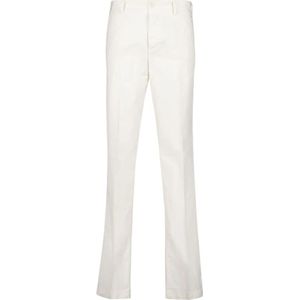 Boglioli, Heren, Broeken, Wit, Maat: 2XL Katoen,