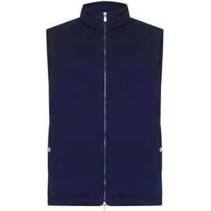 Brunello Cucinelli, Heren, Jassen, Blauw, Maat: 2XL Wol,