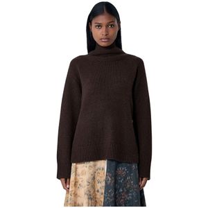 Ganni, Dames, Truien, Bruin, Maat: XS Wol,