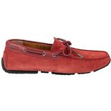Bally - Suede Slip-On Loafers - Rood - Suède