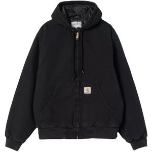 Carhartt Wip, Heren, Sweatshirts & Hoodies, Zwart, Maat: M Katoen,