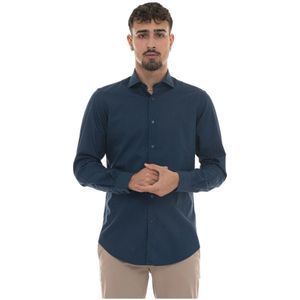 Harmont & Blaine, Heren, Overhemden, Blauw, Maat: XL