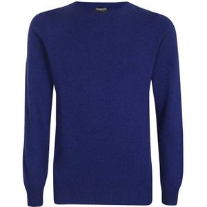 Dondup, Heren, Truien, Blauw, Maat: 2XL Kasjmier,