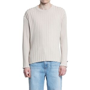 Recto, Heren, Truien, Beige, Maat: S Nylon,