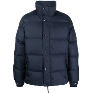 J.Lindeberg, Heren, Jassen, Blauw, Maat: XL Poliester,