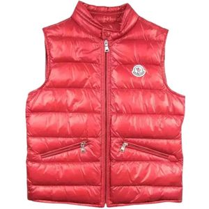 Moncler, Heren, Jassen, Rood, Maat: M