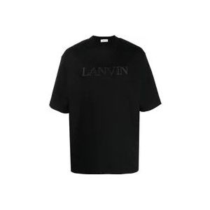 Lanvin T-Hemden , Black , Heren , Maat: XL