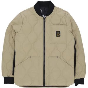 RefrigiWear, Heren, Jassen, Beige, Maat: S Leer,