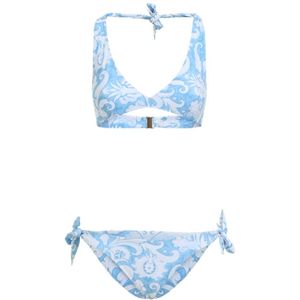 Etro, Dames, Badkleding, Blauw, Maat: XS Polyamide,