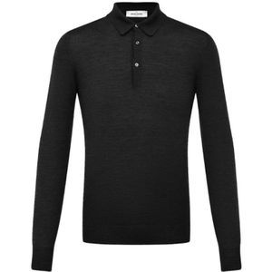 Gran Sasso, Heren, Tops, Zwart, Maat: M