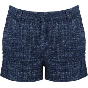 Iro, Dames, Korte broeken, Blauw, Maat: S Tweed,