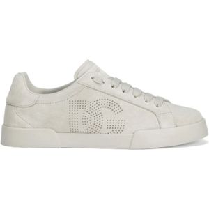 Dolce & Gabbana, Heren, Schoenen, Beige, Maat: 41 EU Suède,