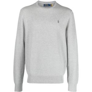 Ralph Lauren, Heren, Truien, Grijs, Maat: XL Katoen,