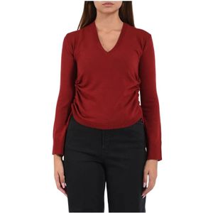 Akep, Dames, Truien, Rood, Maat: XS Wol,