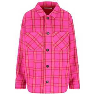 Giada Benincasa, Dames, Blouses & Shirts, Roze, Maat: M Wol,