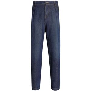 Dolce & Gabbana, Heren, Jeans, Blauw, Maat: L Denim,