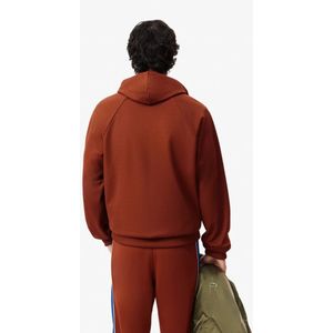 Lacoste, Heren, Sweatshirts & Hoodies, Bruin, Maat: XL Katoen,