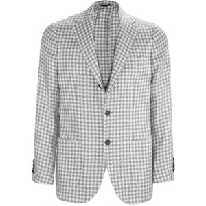 Sartorio Napoli, Heren, Jassen, Grijs, Maat: M Wol,