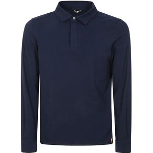 K-Way, Heren, Tops, Blauw, Maat: L Katoen,