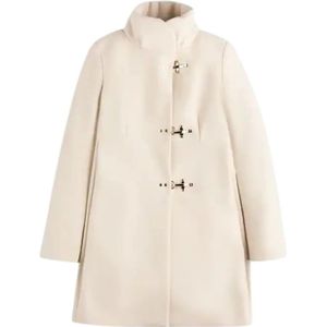 Fay, Dames, Mantels, Beige, Maat: M Wol,