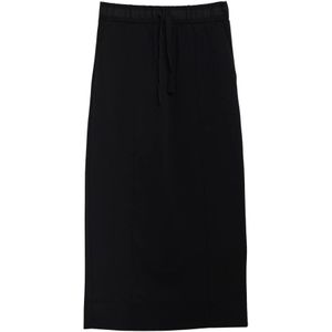 Weekend Max Mara, Dames, Rokken, Zwart, Maat: S Jersey,