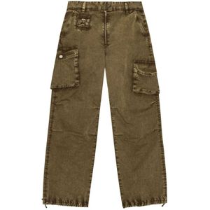 Ganni, Dames, Jeans, Groen, Maat: M