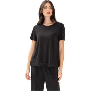 P.a.r.o.s.h., Dames, Tops, Zwart, Maat: S Synthetisch,