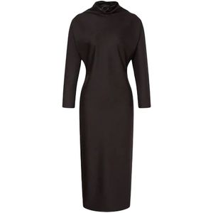 Alberta Ferretti, Dames, Jurken, Grijs, Maat: S