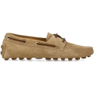 Tod's, Dames, Schoenen, Beige, Maat: 36 EU Suède,