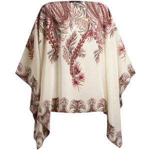 Etro, Dames, Blouses & Shirts, Veelkleurig, Maat: ONE Size