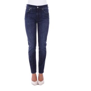 Dondup, Dames, Jeans, Blauw, Maat: W26 Denim,