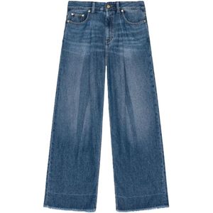 Ganni, Dames, Jeans, Blauw, Maat: W28 Katoen,