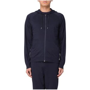 Paul Smith, Heren, Sweatshirts & Hoodies, Blauw, Maat: XL Katoen,