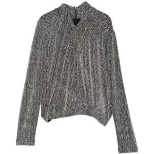 Iro, Dames, Blouses & Shirts, Grijs, Maat: XS