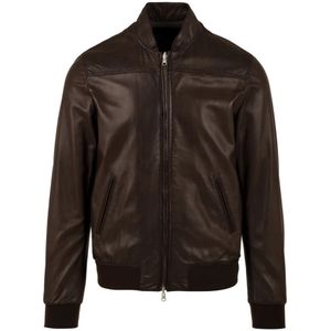 The Jack Leathers, Heren, Jassen, Bruin, Maat: 2XL Leer,