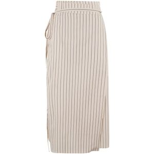 Roberto Collina, Dames, Jurken, Bruin, Maat: S Katoen,