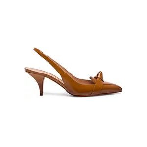 Santoni Handgemaakte Renaissance Slingback Hakken , Brown , Dames , Maat: 40 EU